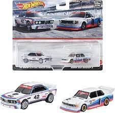 Hot Wheels Premium - Car Culture - 2-Pack - \'73 BMW 3.0 CSL - Click Image to Close