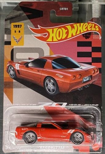 Hot Wheels - Themed Automotive - Corvette 70 Years - \'97 Corvet - Click Image to Close