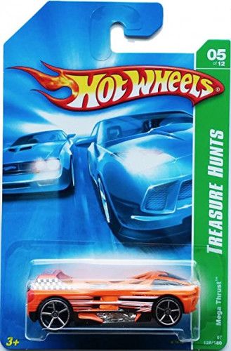 Hot Wheels - T-Hunt (5/12) - Mega Thrust - 2007 First Editions - - Click Image to Close