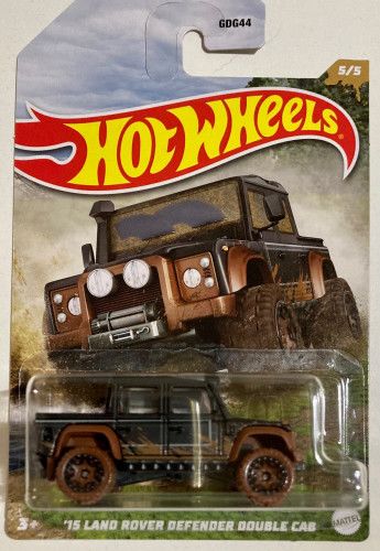 Hot Wheels \'15 Land Rover Defender Double Cab - Mud Runners