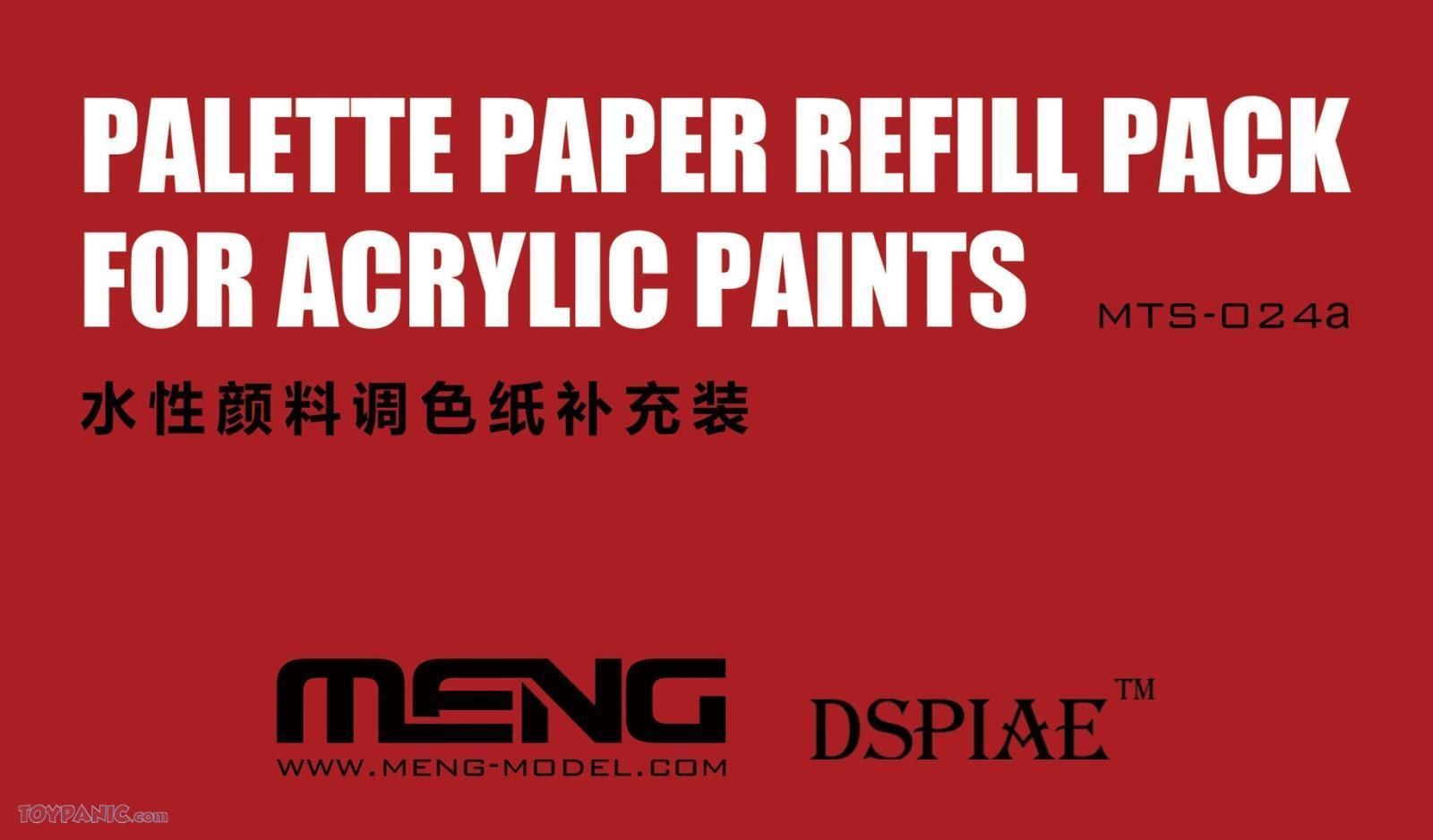 Meng Replacement Paper for Wet Pallette Tool