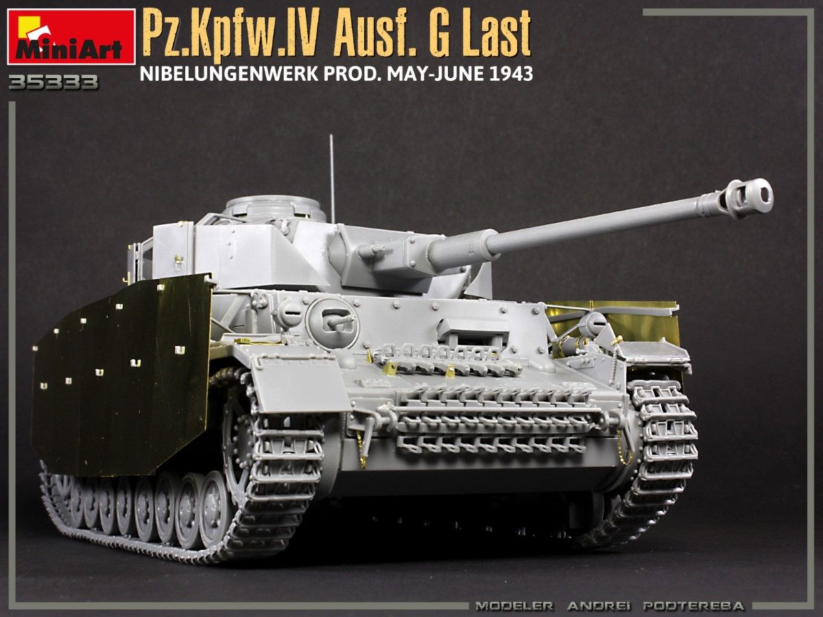 MiniArt 1/35 Scale Pz.Kpfw.IV Ausf. G-Last/H-Early Nibelungenwer