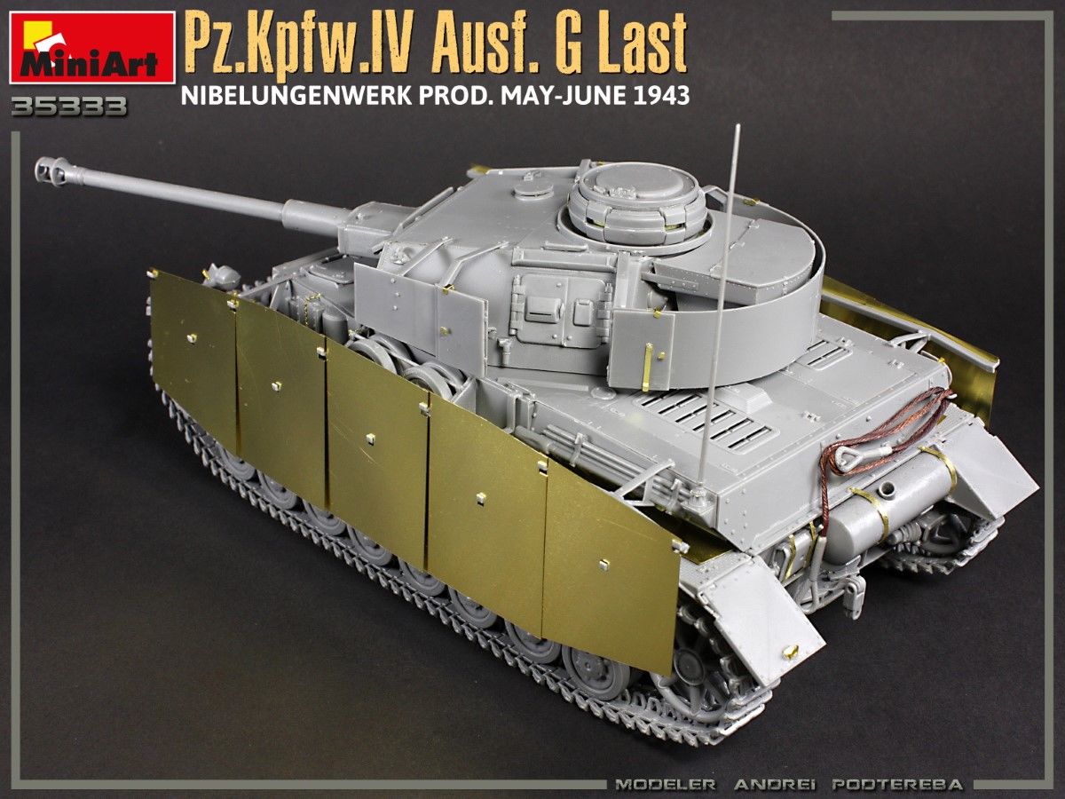 MiniArt 1/35 Scale Pz.Kpfw.IV Ausf. G-Last/H-Early Nibelungenwer