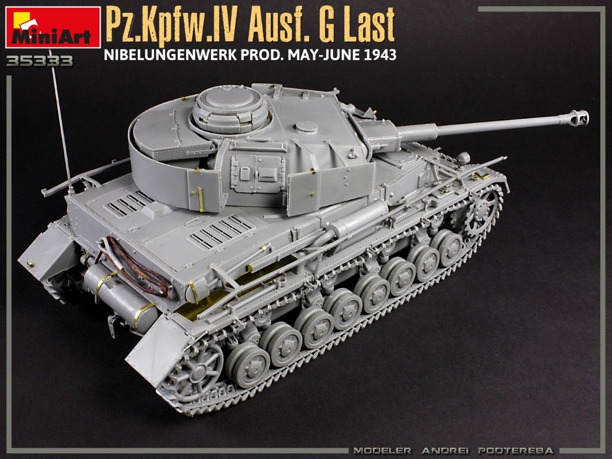 MiniArt 1/35 Scale Pz.Kpfw.IV Ausf. G-Last/H-Early Nibelungenwer