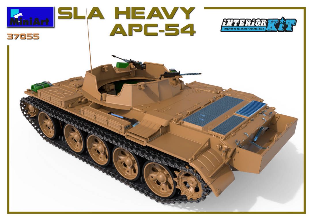 MiniArt 1/35 Scale SLA Heavy APC-54. Interior Model Kit