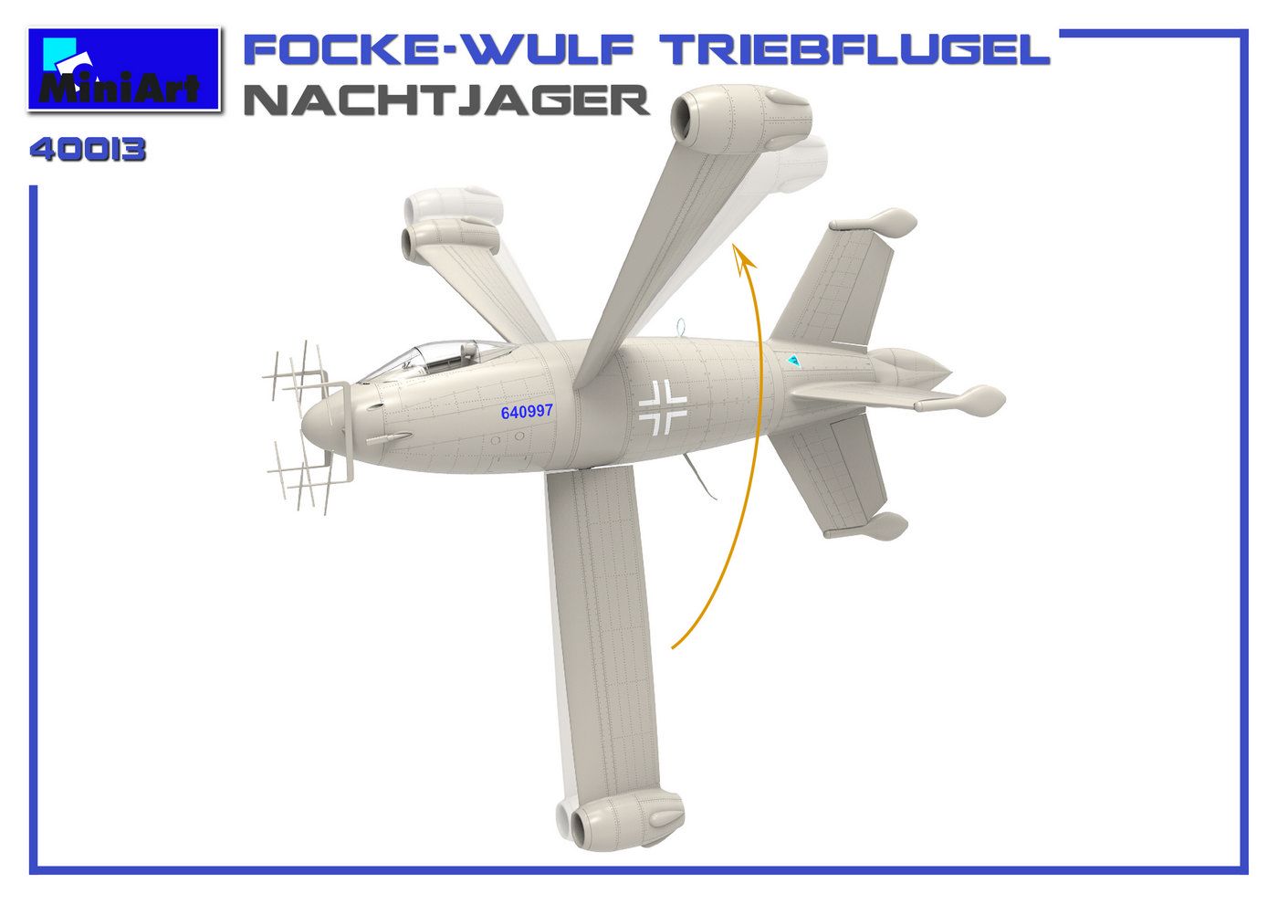 MiniArt 1/35 Scale Focke Wulf Triebflugel Nachtjager Model Kit