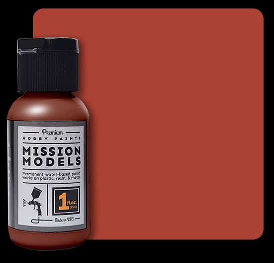 Mission Models Transparent Light Rust 1oz (30ml) (1) - Click Image to Close