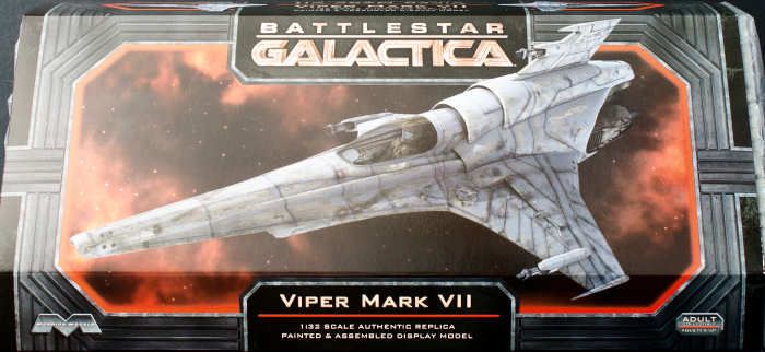 BATTLESTAR GALACTICA SUPER DEFORMED VIPER MARK II MODEL KIT by Moebius  Models