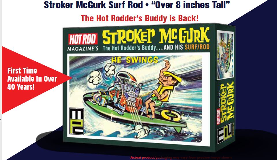 MPC 1/25 Scale Stroker Mcgurk Surf Rod Model Kit