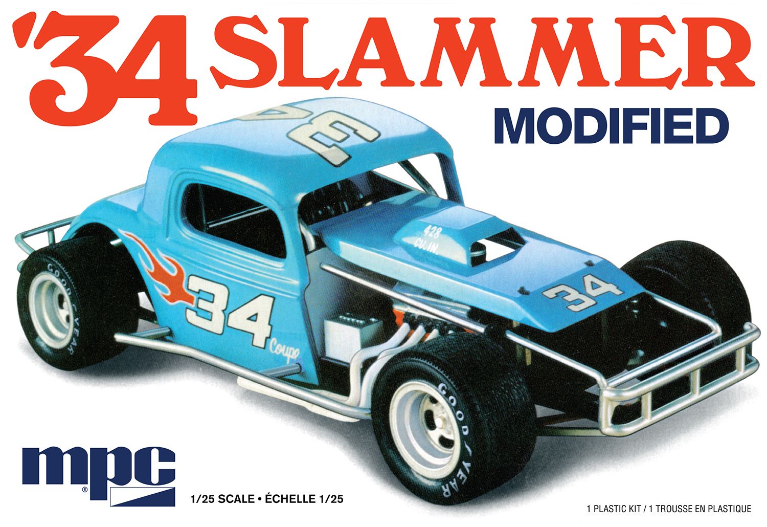 MPC 1/25 Scale 1934 \"Slammer\" Modified Model Kit