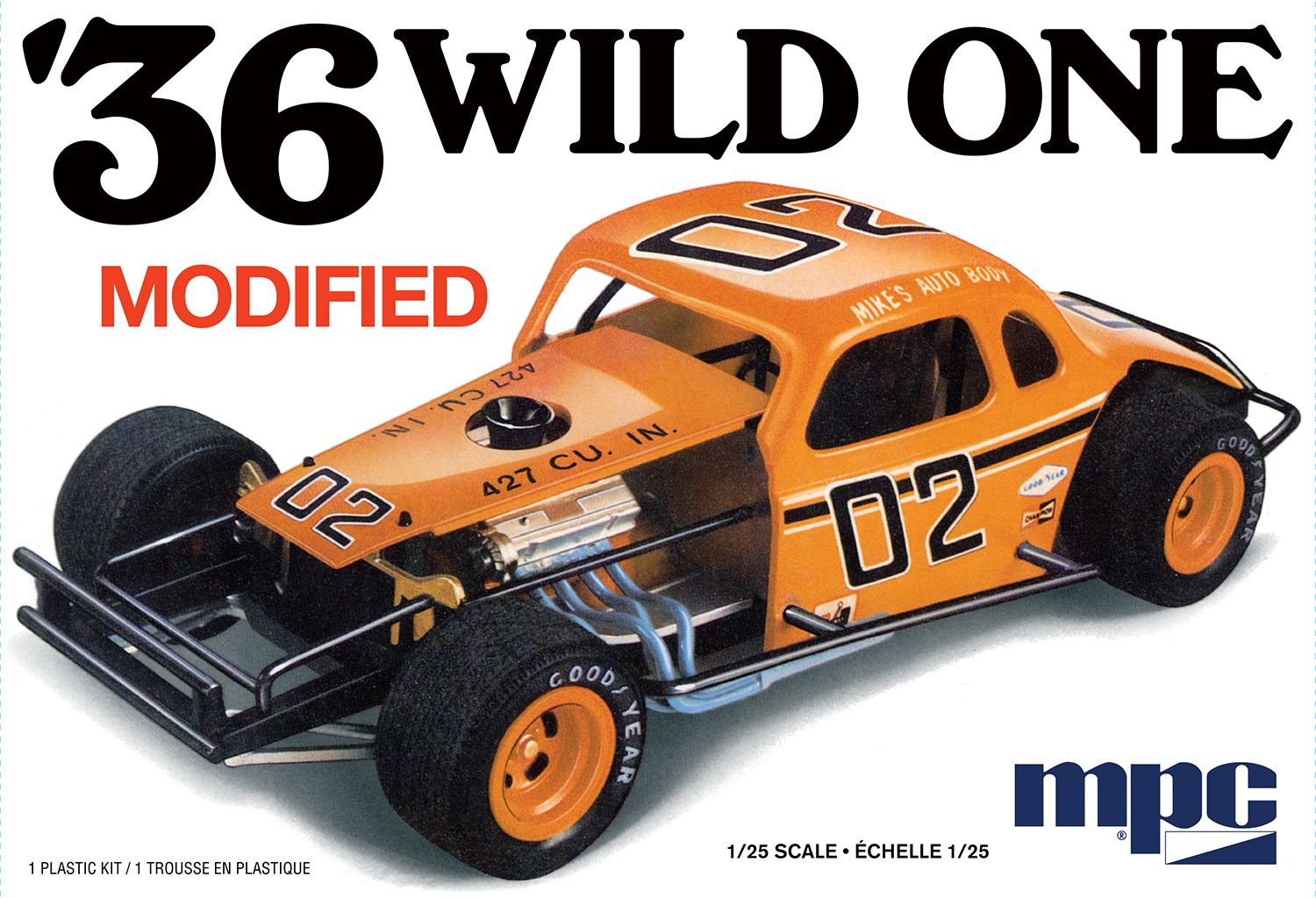 MPC 1/25 Scale 1936 Wild One Modified 2T Model Kit