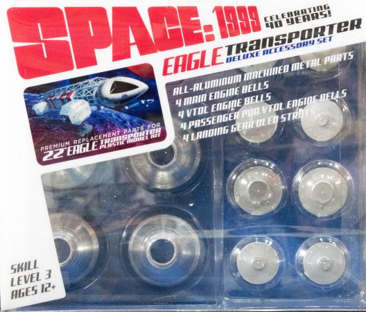 Space:1999 Engine Bell & Landing Gear Strut Metal Accessory Set