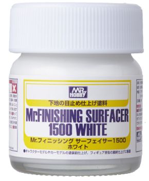 Mr Finishing Surfacer 1500 White (Bottle Type)