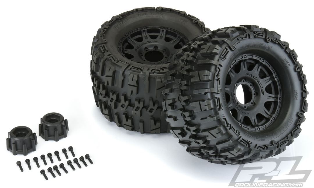 Pro-Line Trencher X 3.8\" AMTD Raid 8x32 17mm MT F/R