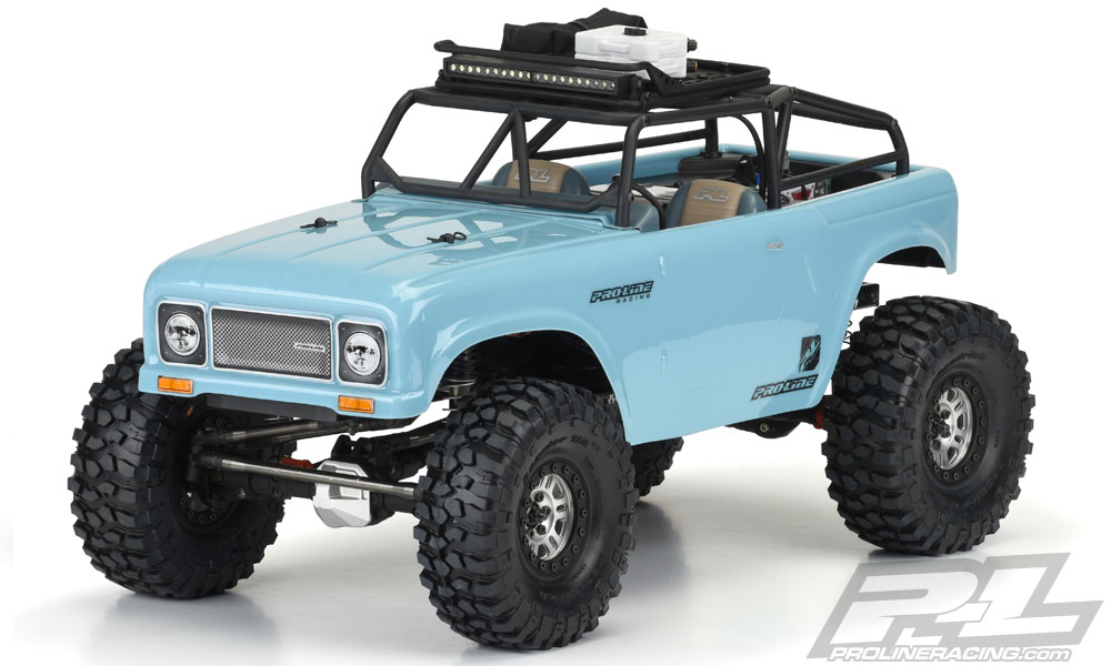 Pro-Line Ambush Clear Body with Ridge-Line Trail Cage for 12.3 (