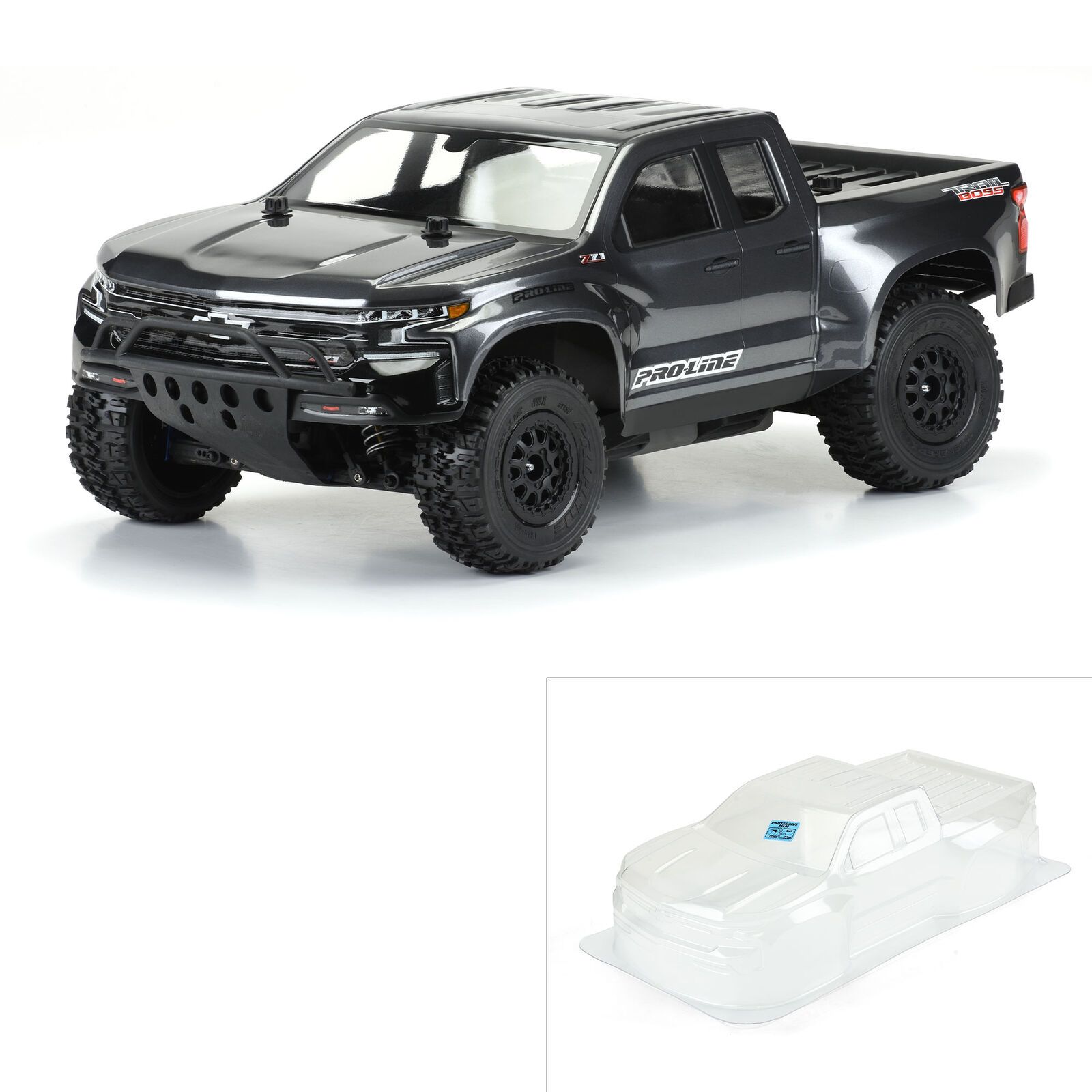 Pro-Line 2019 Chevy Silverado Z71 Trail Boss True Scale Clear