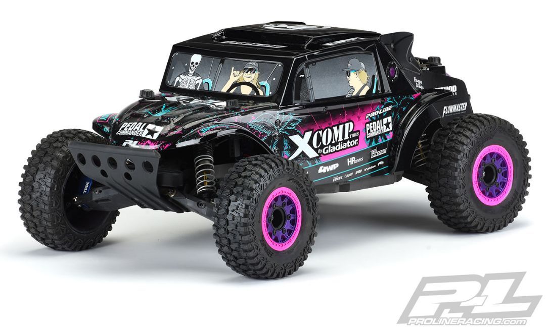 Pro-Line Megalodon Blake Wilkey Black Body for Slash 2wd / 4x4