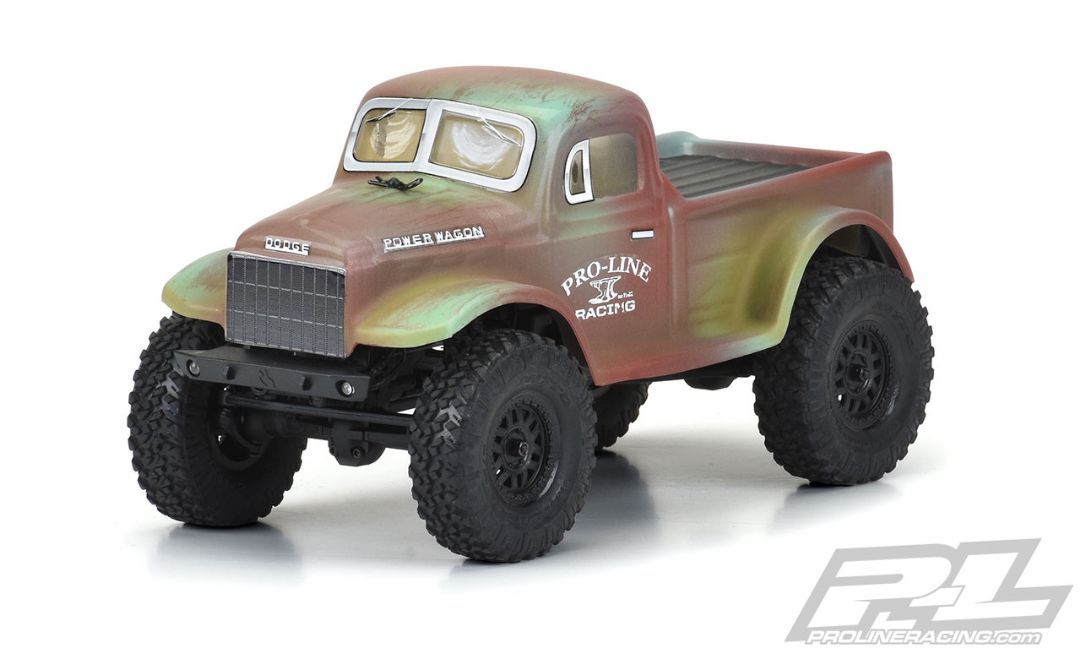Pro-Line 1946 Dodge Power Wagon Clear Body for SCX24