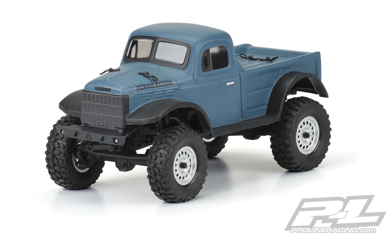 Pro-Line 1946 Dodge Power Wagon Clear Body for SCX24