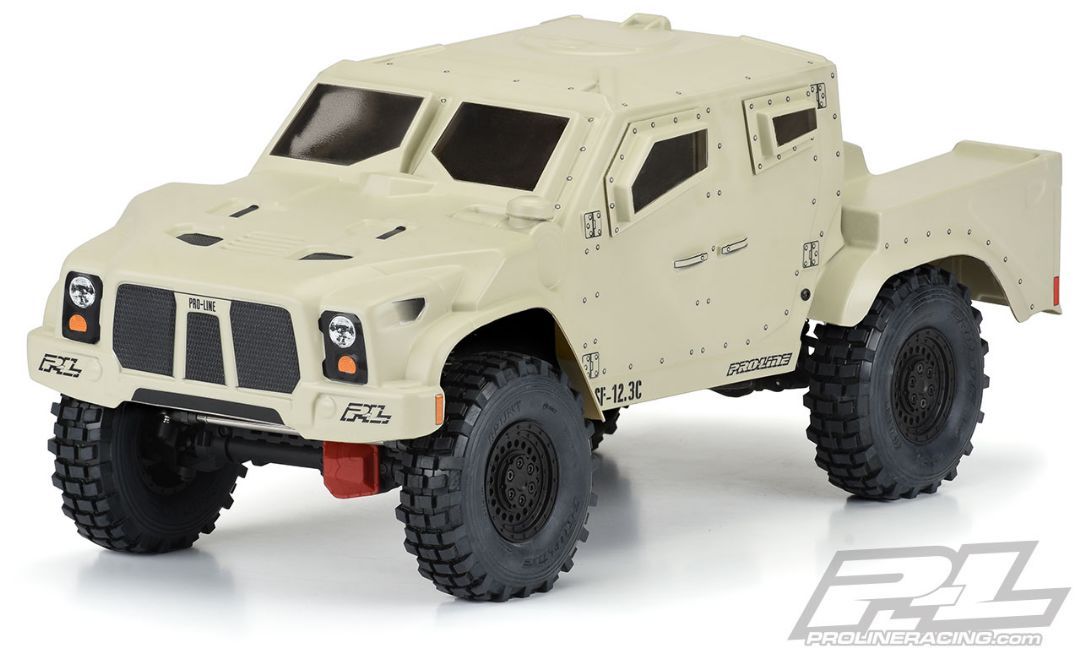 Pro-Line Strikeforce Clear Body for 12.3\" (313mm) Scale Crawler