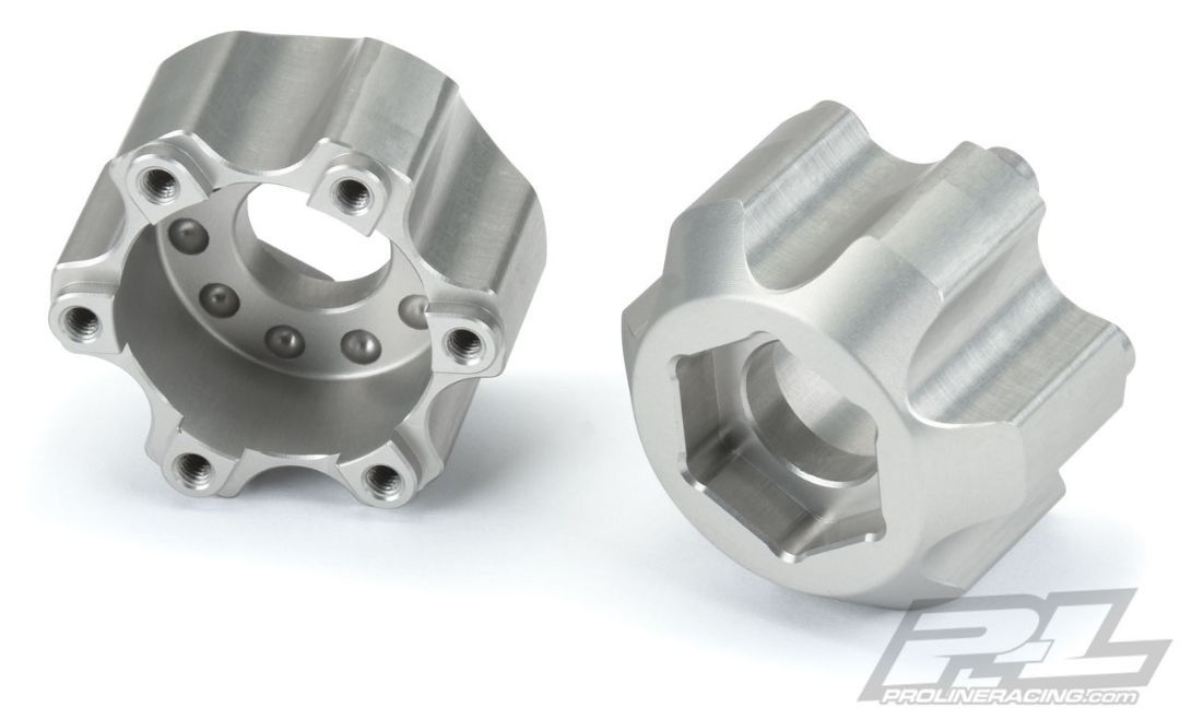 Pro-Line 6x30 to 17mm Aluminum Hex Adapters for Pro-Line