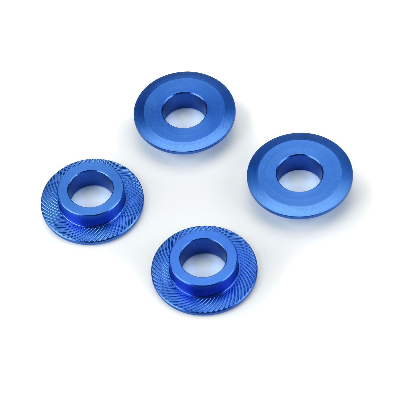 Proline Billet Adapter Washers (Blue) for Raid 5.7\" Wheel X-MAX