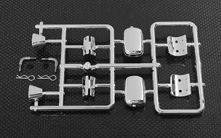 RC4WD Chevrolet Blazer Chrome Mirror and Rear Taillight Parts