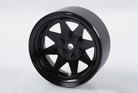 RC4WD 6 Lug Wagon 2.2\" Steel Stamped Beadlock Wheels (Black)