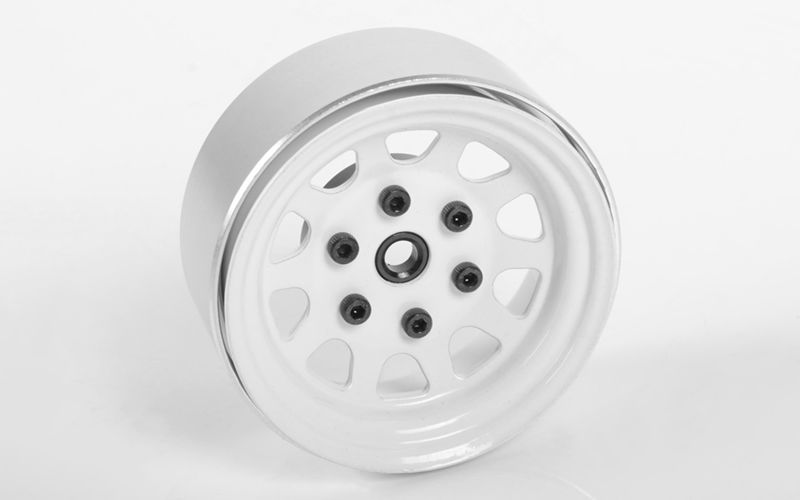 RC4WD 1.7\" Stamped Steel Beadlock Wagon Wheels (White) (4)