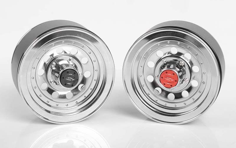 RC4WD 1.9\"Classic 10-Hole Chrome Beadlock Wheels (4)