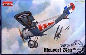Roden 1/72 Scale Nieuport 24 Model Kit