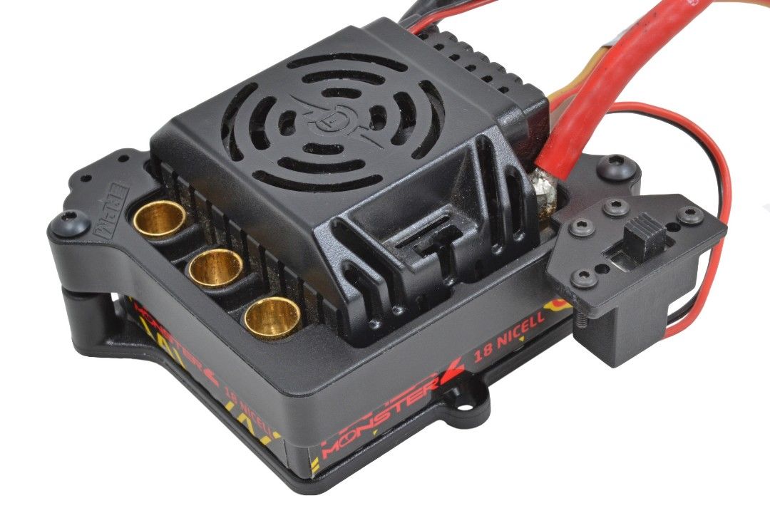 RPM ESC Cage for Castle Mamba Monster 2, Monster X & Traxxas MXL - Click Image to Close