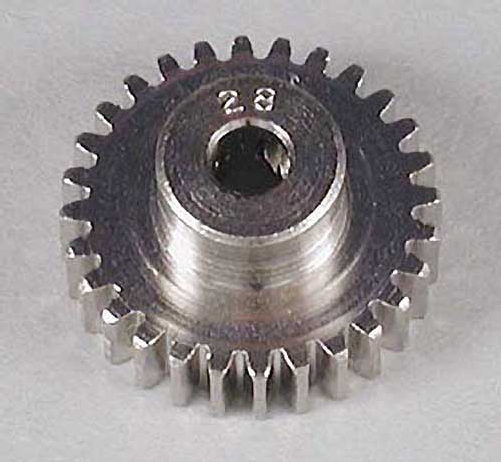 Robinson Racing 48P Nickel Plated Pinion Gear (28T)