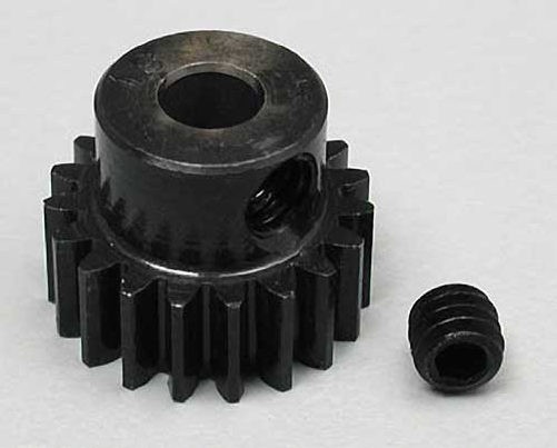 Robinson Racing 48P Super Hard Steel Pinion Gear 1/8 Shaft (19T)