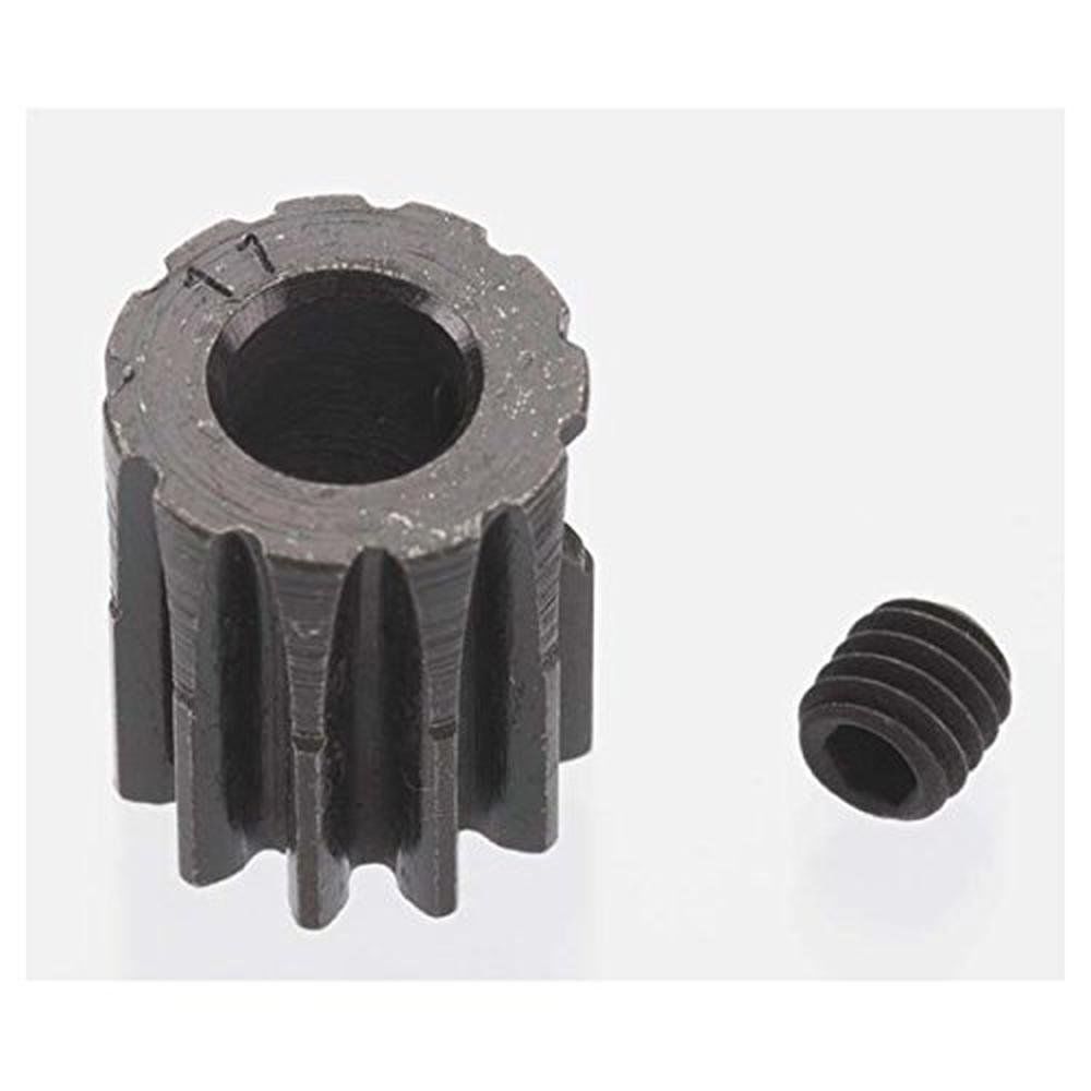 Robinson Racing Extra Hard 32P Blackened Steel Pinion 5mm (11T) - Click Image to Close