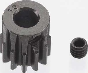 Robinson Racing Extra Hard 32P Blackened Steel Pinion 5mm (12T)