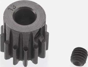 Robinson Racing Extra Hard 32P Blackened Steel Pinion 5mm (13T) - Click Image to Close