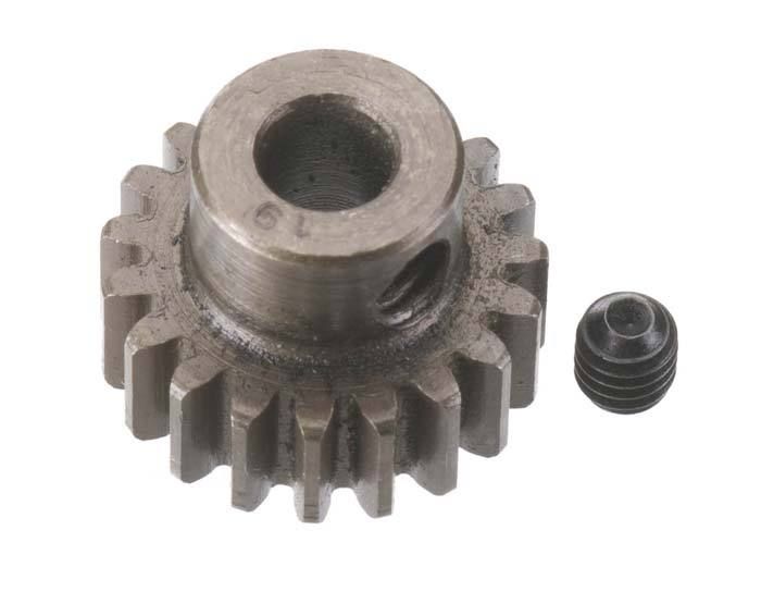 Robinson Racing Extra Hard Steel .8 Mod Pinion Gear 5mm (19)