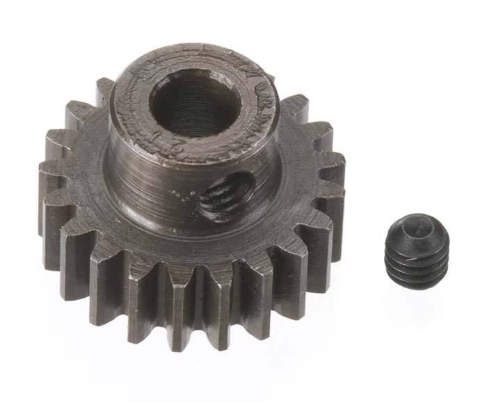 Robinson Racing Extra Hard Steel .8 Mod Pinion Gear 5mm (21)