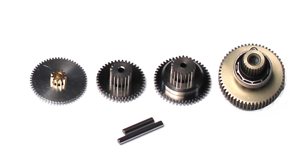 Servo Gear Set w/ Bearings, for SC1257TG