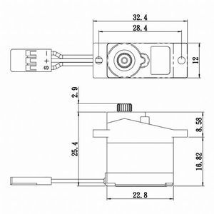 Micro Digital MG Servo w/ Soft Start, .09/30.6 @ 6V