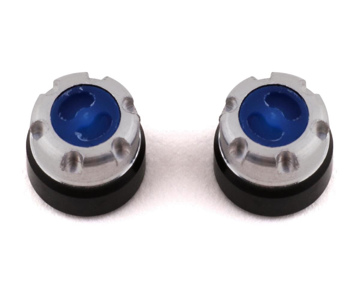 SSD RC 1/24 Scale Locking Hubs (Blue) (2)