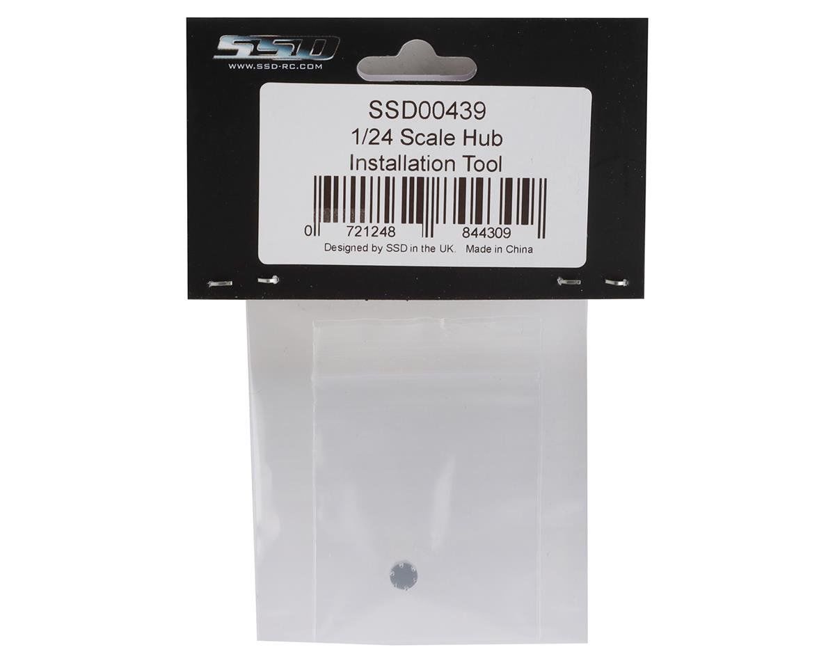 SSD RC 1/24 Scale Locking Hubs (Blue) (2)