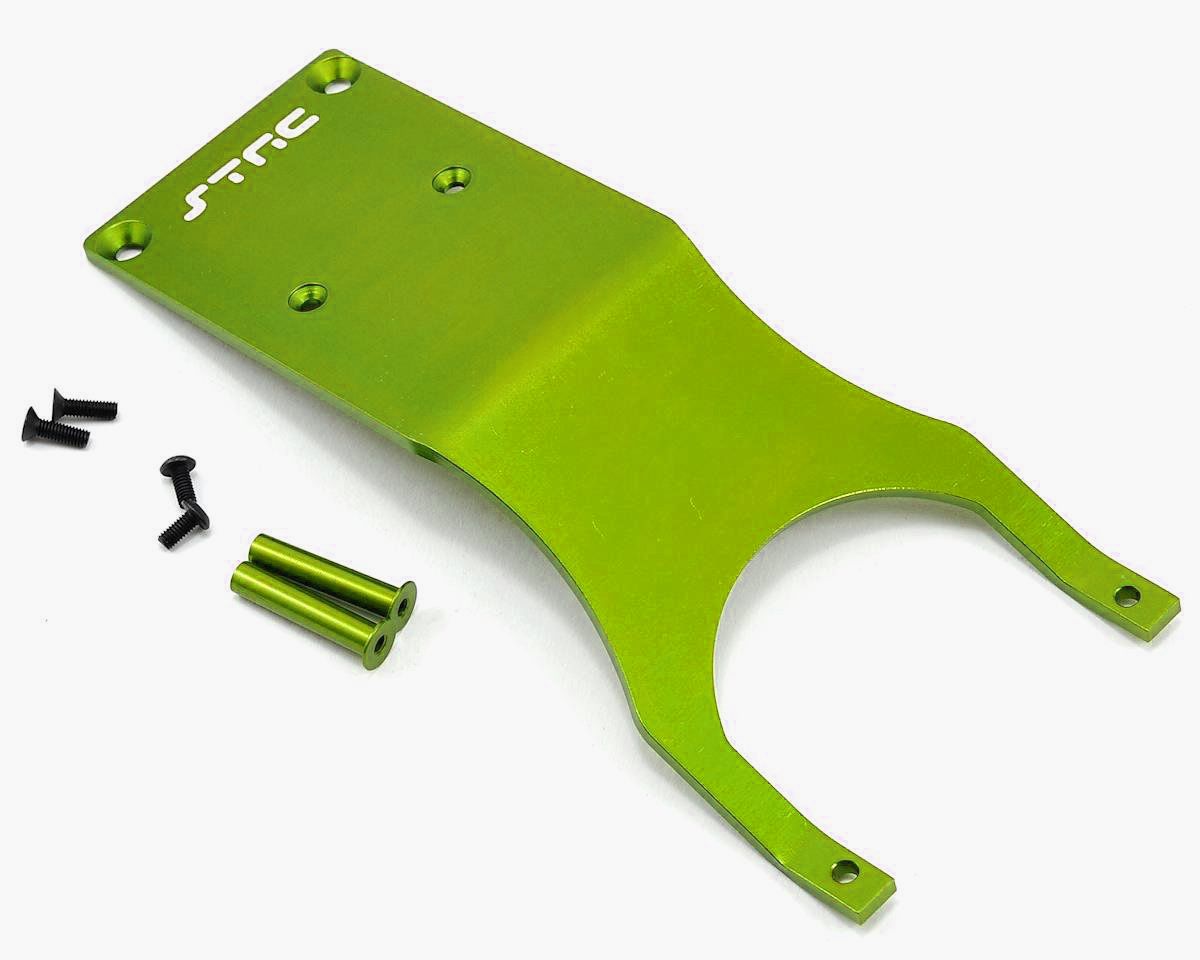 ST Racing Concepts Aluminum Front Skid Plate Set (Green)