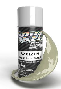 Spazstix Light Gun Metal Aerosol Paint, 3.5oz Can - Click Image to Close