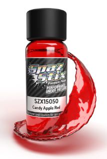 Spazstix Candy Apple Red Airbrush Ready Paint, 2oz Bottle