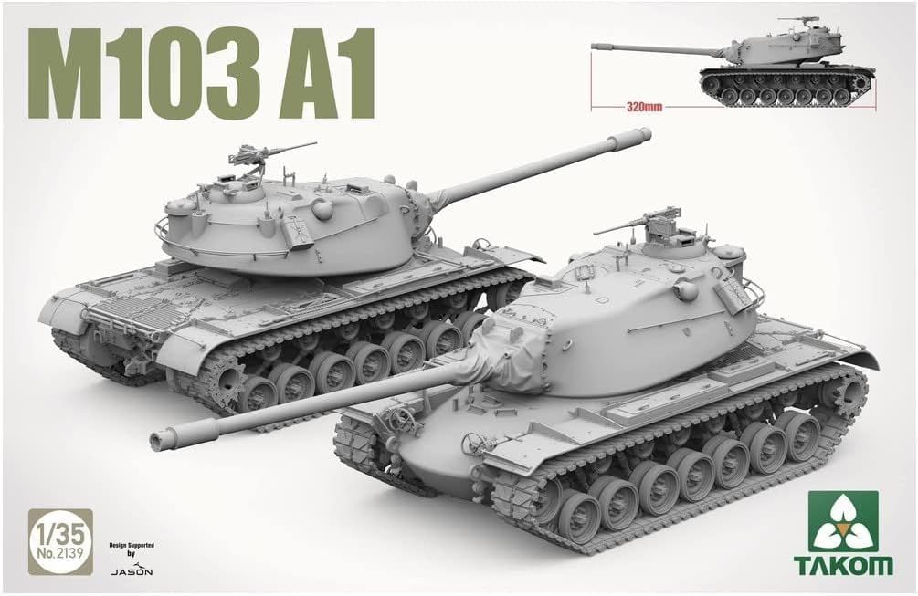 Takom 1/35 M103 A1 Model Kit