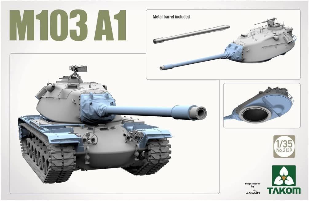 Takom 1/35 M103 A1 Model Kit