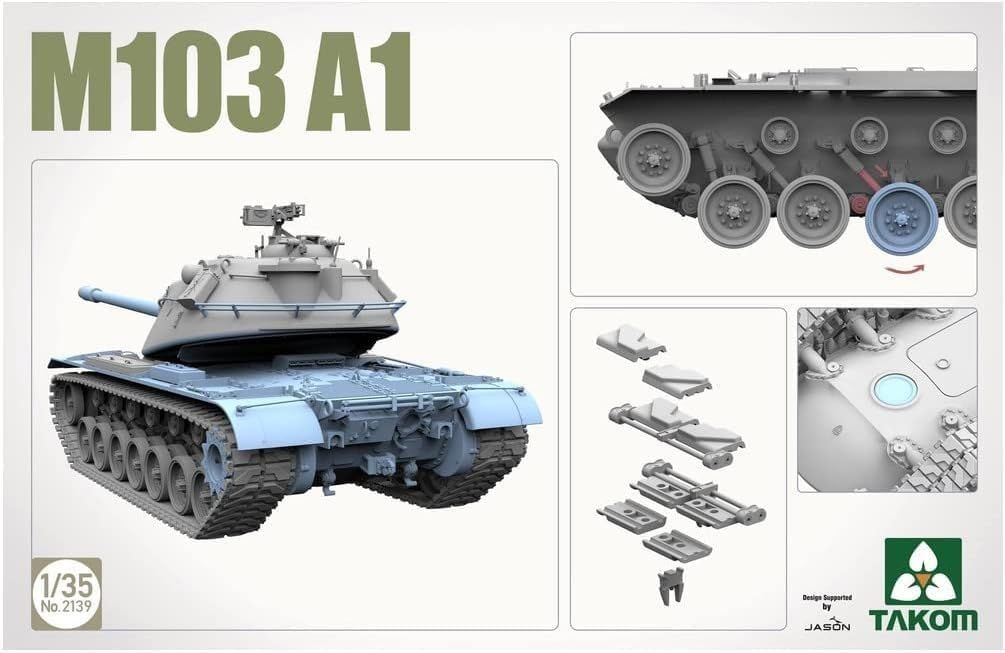 Takom 1/35 M103 A1 Model Kit