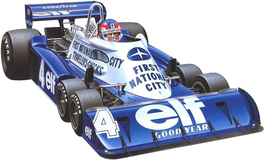 Tamiya 1/20 Scale Tyrrell P34 1977 Monaco Grand Prix Model Kit